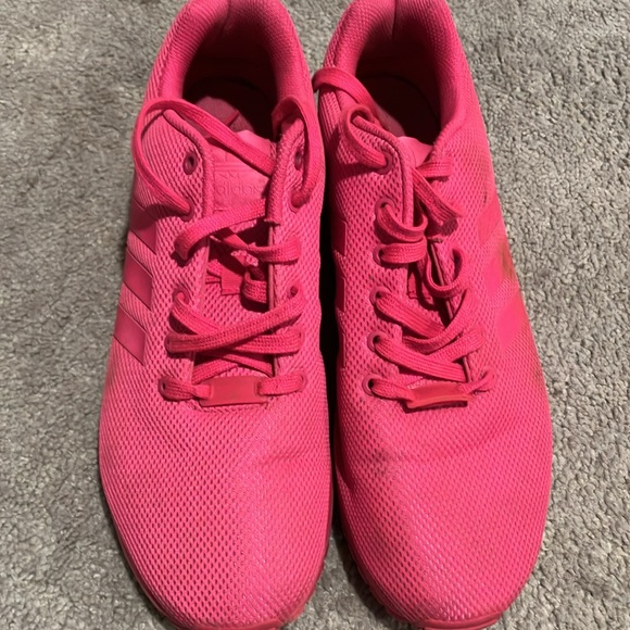 Adidas Hot Pink Tennis Shoes - Picture 3 of 7